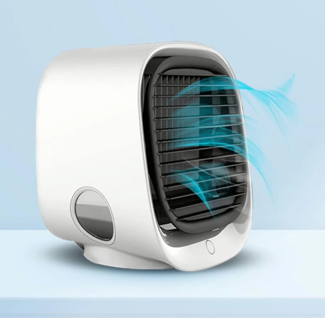 AiraBreeze draagbare mini-luchtkoeler – persoonlijke aircooler voor thuis en kantoor